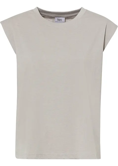 Oversized topp i 100% &oslash;kologisk bomull, bonprix