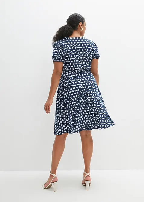 Jerseykjole i viskosemiks, bonprix