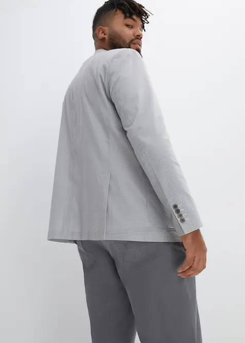 Blazer i kreppmateriale, Regular Fit, bonprix