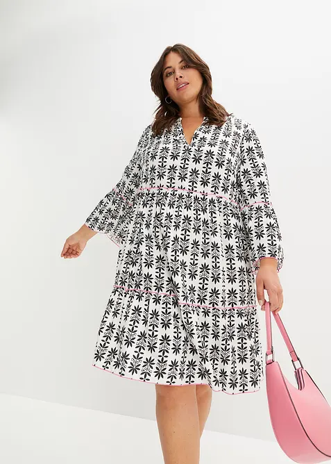 Tunikakjole i fint fallende viskose, bonprix