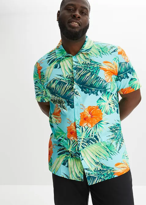 Kortermet skjorte i 100% bomull, bonprix