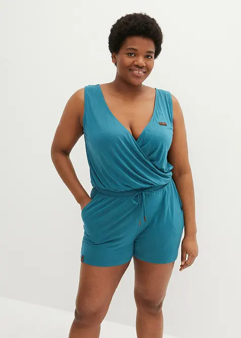 Jersey-jumpsuit av myk viskose, bonprix