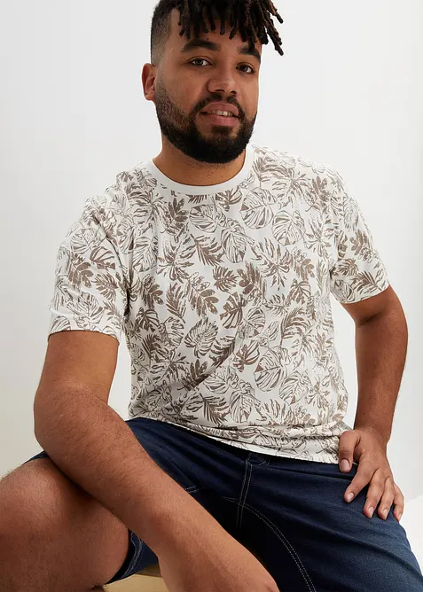 T-shirt av &oslash;kologisk bomull, bonprix