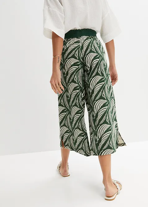 Jerseybukse i bomull med viskose, bonprix