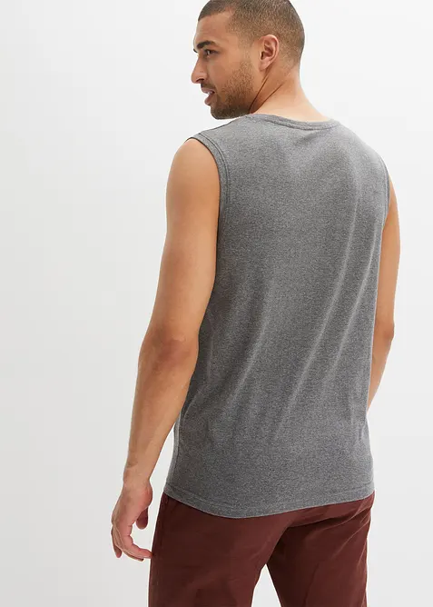 Singlet i bomull (2-pack), bonprix