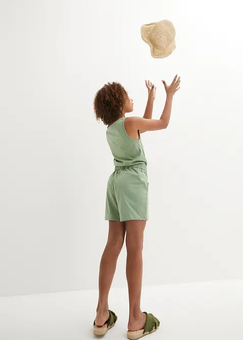 Jumpsuit i 100% bomull, bonprix