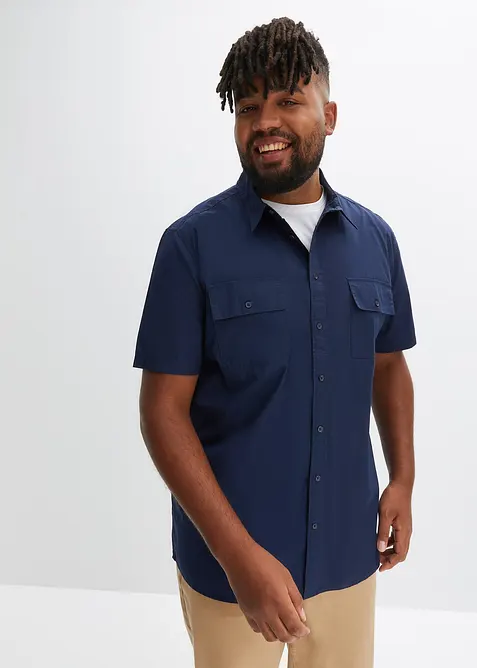 Kortermet skjorte i 100% bomull, bonprix