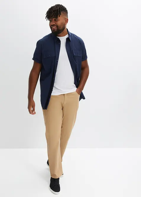 Kortermet skjorte i 100% bomull, bonprix