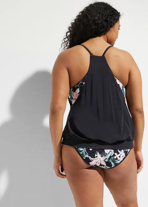 Oversized tankini i lag på lag-look, bonprix