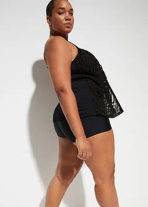 Tankini topp i blondemateriale, bonprix