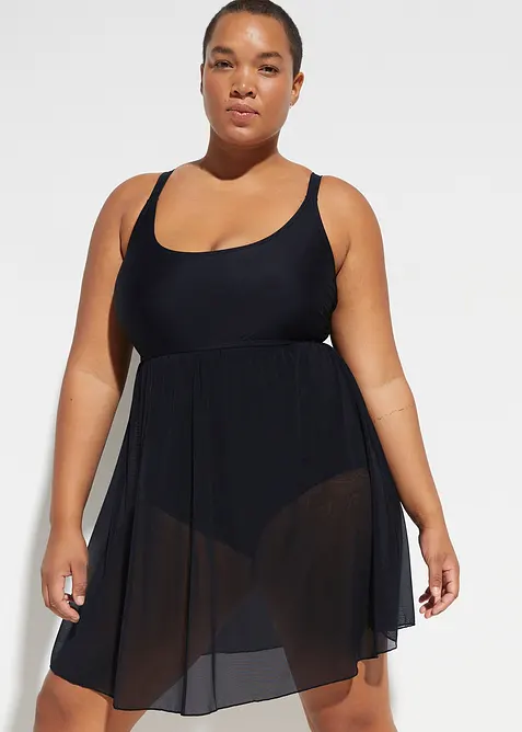 Badekjole med mesh, bonprix