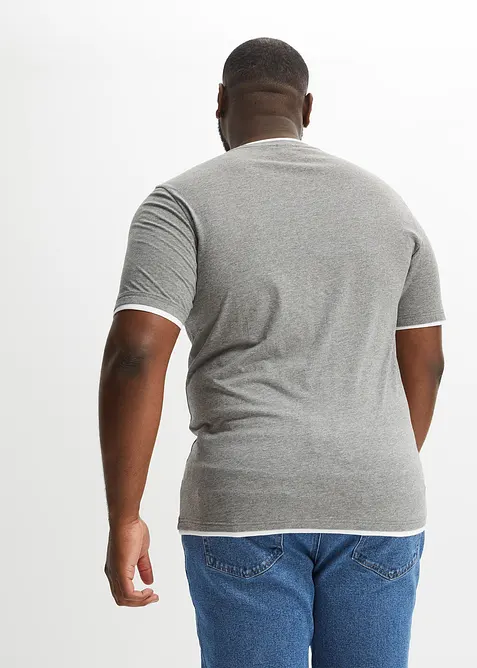 Kortermet bestefartr&oslash;ye (2-pack) i 100% bomull, bonprix