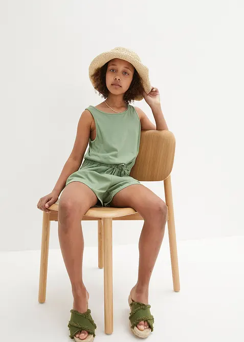 Jumpsuit i 100% bomull, bonprix