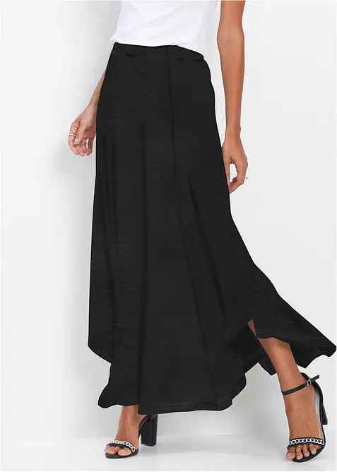 Jerseyskj&oslash;rt i viskosemiks, bonprix