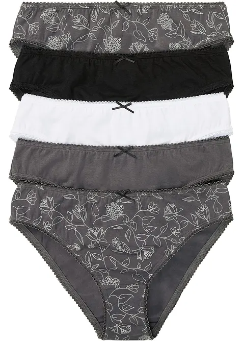 Truse med &oslash;kologisk bomull (5-pack), bonprix