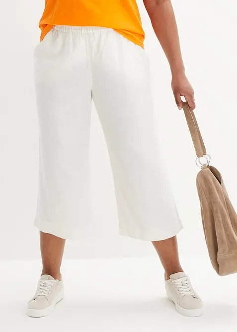 Culotte i lett linmiks, bonprix