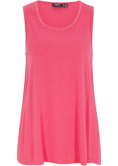 B&aelig;rekraftig lang topp med rund hals, bonprix