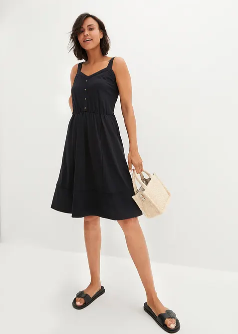 Jerseykjole i bomull, bonprix