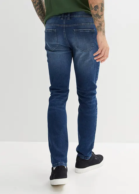 Slim Fit-jeans i denim med stretch, Straight, bonprix