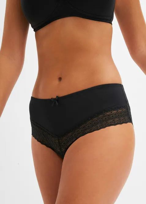 Panty av mikrofiber (3-pack), bonprix