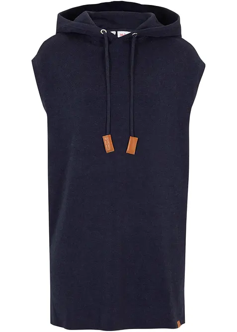 Vest med hette, oversized, bonprix