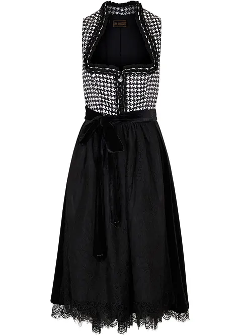 Dirndl med fløyelsskjørt (2-delt sett), bonprix