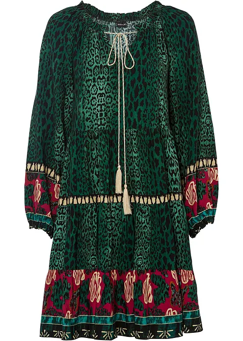 Tunikakjole i lett viskose, bonprix