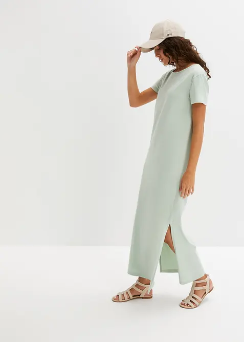 Maxikjole i 100% bomull, bonprix