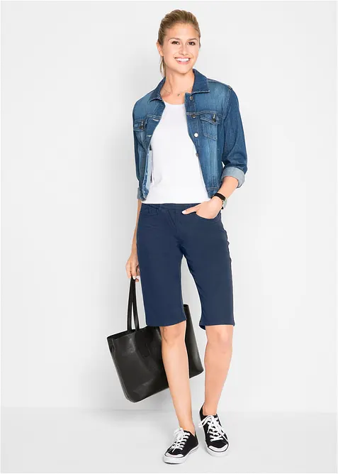 Stretch-bermuda (2-pack), bonprix