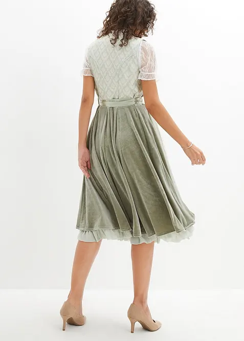 Dirndl med forkle (2-delt sett), bonprix