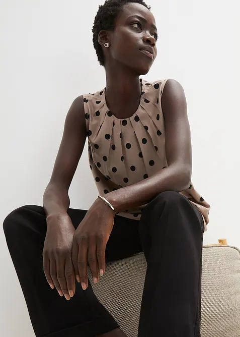 Topp av b&aelig;rekraftig viskose, bonprix