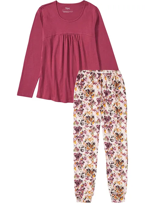 Pyjamas i 100% økologisk bomull, bonprix