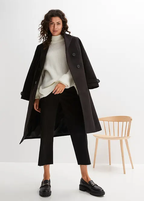 Grovstrikket genser, bonprix