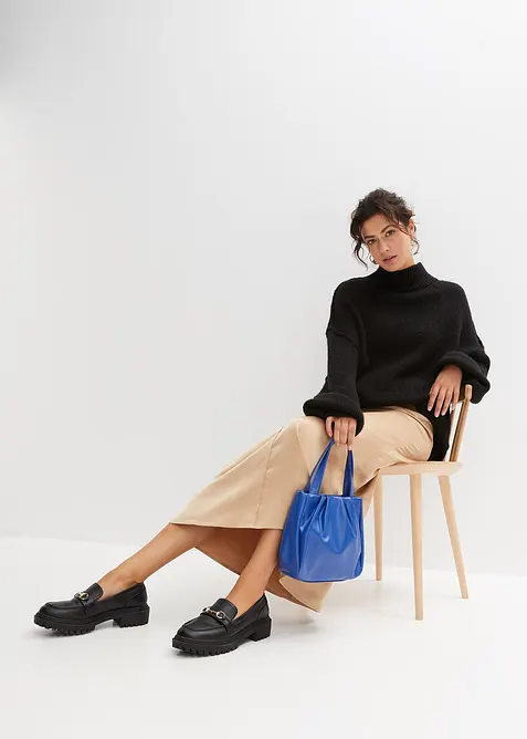 Grovstrikket genser, bonprix