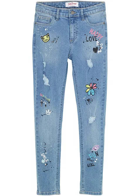 Skinny jeans Mid Waist, bonprix