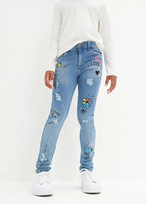 Skinny jeans Mid Waist, bonprix