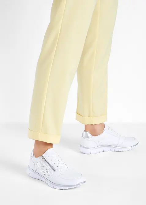 Sneakers med glidelås, bonprix