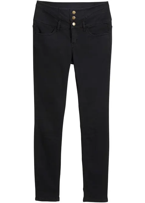 Varm jeans, Skinny, High Waist, formende, bonprix