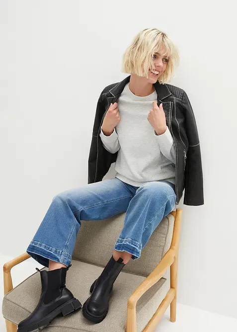 Sweatshirt (2-pack), bonprix