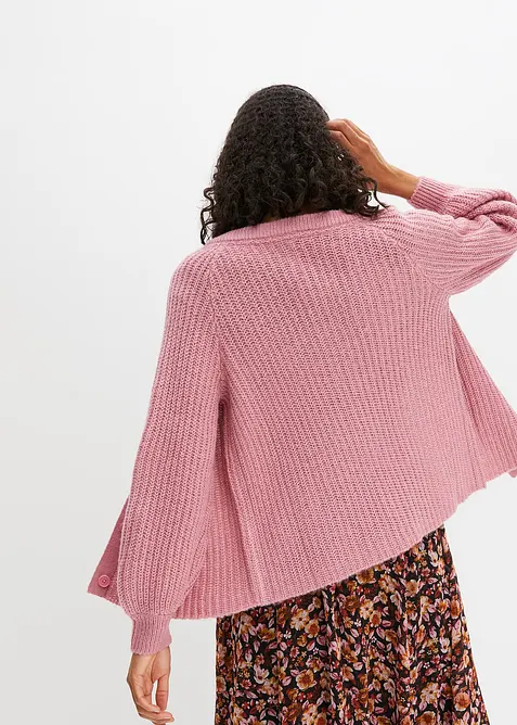 Grovstrikket cardigan, bonprix