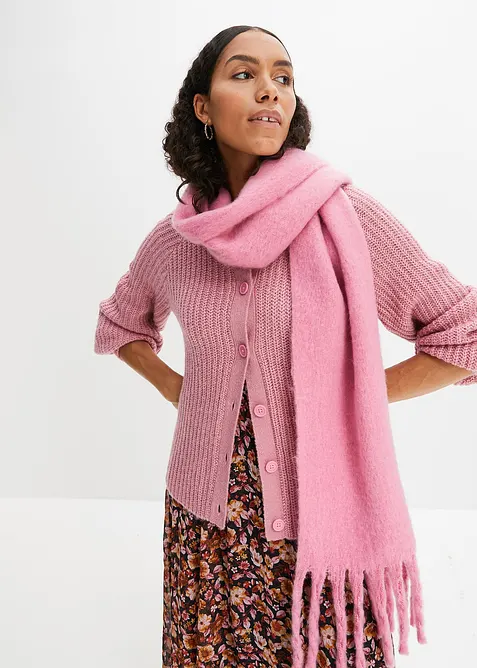 Grovstrikket cardigan, bonprix