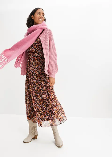 Grovstrikket cardigan, bonprix