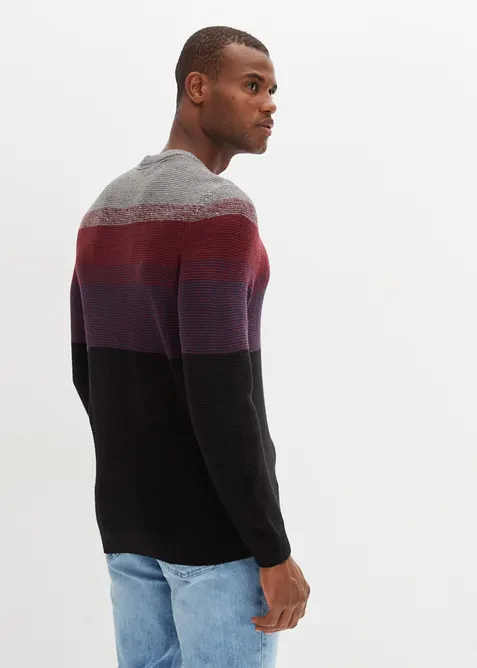 Genser i finstrikk med fargegradering, bonprix