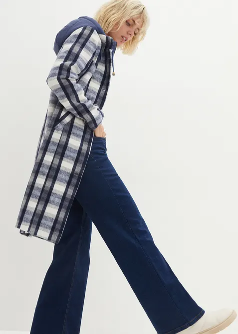 Vinterkåpe, 2-i-1-look, bonprix