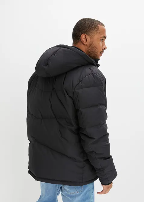 Varmt fôret dunjakke i vannavvisende materiale med Bionic-finish, bonprix