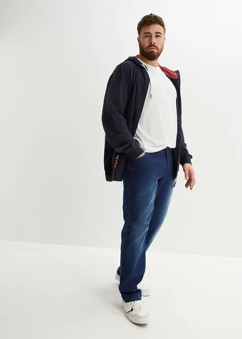 Sweatjakke med hette, Loose Fit, bonprix