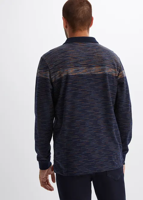 Langermet poloskjorte, bonprix