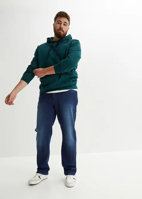 Hettegenser i 100% bomull, bonprix