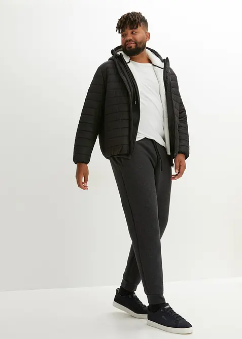 Varmende joggebukse med mykt fleecefôr, bonprix