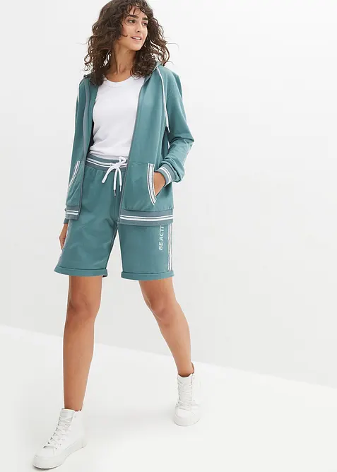 Sweatjakke av 100% økologisk bomull, bonprix